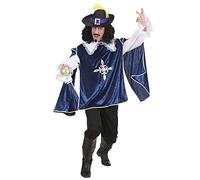 Desconocido Disfraz de Mosquetero Azul Adulto