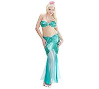 Desconocido Disfraz de Sirena Verde