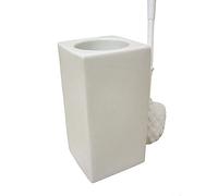 Desconocido ESCOBILLERO PORTAESCOBILLA ESCOBILLA BAÑO Ming Grande Porcelana Blanco