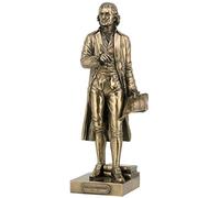 Desconocido Figura de Thomas Jefferson de Color Bronce Fundido en frío de 10.38 Pulgadas