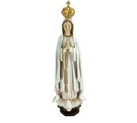 Desconocido Figura Resina Virgen Fatima Color 20 cms