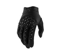 100% Cognito Guantes de bicicleta, negro, tamaño S para Hombres