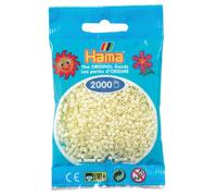 Desconocido Hama Perlen 501-02 - Mini Bolas, Crema de 2000 Piezas [Importado de Alemania]
