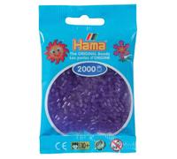 Desconocido Hama Perlen 501-24 - Mini Perlas Transparentes 2.000 Unidades / púrpura [Importado de Alemania]