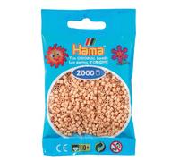 Desconocido Hama Perlen 501-27 - Mini Perlas, Beige 2000 Piezas [Importado de Alemania]