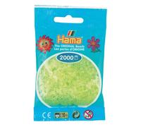 Desconocido Hama Perlen 501-34 - Cuentas Mini 2000 Piezas de neón-Amarillo [Importado de Alemania]