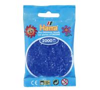 Desconocido Hama Perlen 501-36 - Cuentas Mini 2000 Pieza neón Azul [Importado de Alemania]