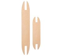 Desconocido HEEPDD 2 Piezas de lanzadera de Madera, Madera de Haya lanzadera de Bricolaje suéter Bufanda Tapiz Accesorios de Tejido