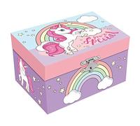 Desconocido Kids 785067 - Joyero Musical Unicornio, color Rosa, 15 x 11 cm