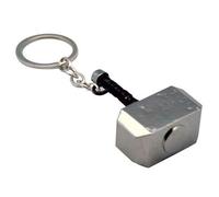 Desconocido Llavero 3D Martillo Thor Marvel, Multicolor, 14 cm