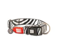 Desconocido MAX & Molly Zebra Classic Smart ID Collar | Cómodo | Neopreno Libre de Olor | Smart ID Tag | Programa de protección para Mascotas perdidas | Extraordinario Collar para Perro, XS