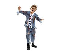 Desconocido My Other Me-201910 Disfraz de estudiante zombie chico para niño, 5-6 años (Viving Costumes 201910)