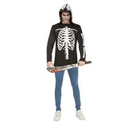 Desconocido My Other Me-203893 Disfraz de esqueleto casual, unisex, XS (Viving Costumes 203893)