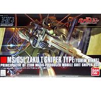 Desconocido noname Gundam - hguc 1/144 zaku i Sniper Type (yonem kirks) - Model kit Negro