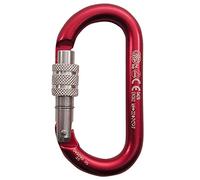 Desconocido Oval ALU Classic Osquetón Aluminio Roscado-anodizado Mosquetón, Unisex Adulto