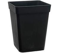 Desconocido Pack de 10 macetas cuadradas Negras de 3 litros de 15x15x20 cm.