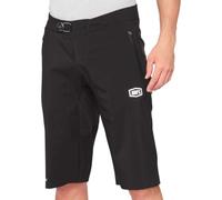 Desconocido Pantalones Cortos 100% Hydromatic, Negro, 34"