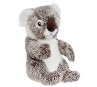 Desconocido Plüschkolletion World Wildlife Fund WWF Peluche de Koala, de diseño Realista, Aprox. 15 cm de Alto y maravillosamente Suave, Color Gris, (WWF16890)