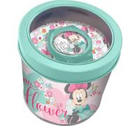 Desconocido Reloj Analogico En Caja De Metal Minnie WD22138