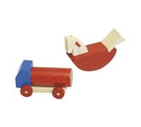 Desconocido- Rulke Caballo balancín y Coche, Multicolor (Rulke21620)