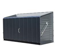 Desconocido Trimetals - Caja de almacenamiento multifunción para exteriores, medidas: 196 x 89 x 113 cm. Superficie 1,74 m2-1500 L.