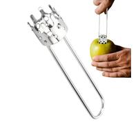 Descorazonador de pimienta, removedor de semillas de frutas, descorazonador de cocina de acero inoxidable, descorazonador de verduras, pimiento rojo, multifuncional, rápido para peras de cocina