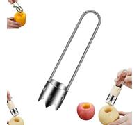 Descorazonador multifuncional de frutas y verduras, de acero inoxidable para semillas de pimiento y manzana, herramienta para sembrar pimiento rojo (2025),mango ergonómico