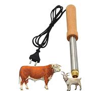 Descornador de Animales, eléctrico, sin Sangre, para Ganado, ovejas, Dispositivo de eliminación de Cuernos, descornador para terneros de Vaca, Tipo de Pistola de Cordero, Herramienta de ángulo de ex