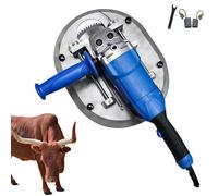 Descornador eléctrico de animales de 1900W, herramienta portátil for descornar ganado, apertura de 3,35 "/85 mm, for descornar y descornar equipos de ganado humanos