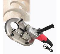 Descornador eléctrico de cuernos for ganado y ovejas, máquina cortadora de cuernos de mano, equipada con hoja de acero de alta velocidad de 80 dientes y herramienta(Red)