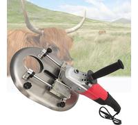 Descornador Eléctrico for Bovinos y Ovinos, Descornadores Portátiles for Bovinos Grandes y Descornadores Adultos, Herramienta de Alta Potencia y Resistente al Calor(Red)