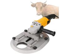 Descornador Eléctrico for Bovinos y Ovinos, Descornadores Portátiles for Bovinos Grandes y Descornadores Adultos, Herramienta de Alta Potencia y Resistente al Calor(Yellow)