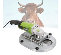 Descornador eléctrico for ganado grande, descornadores portátiles de mano, bovinos adultos, equipo ganadero, sin dolor for granjas y pastos ovino, resistencia a altas temperaturas(Green)