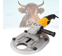 Descornador eléctrico for ganado grande, descornadores portátiles de mano, bovinos adultos, equipo ganadero, sin dolor for granjas y pastos ovino, resistencia a altas temperaturas(Yellow)