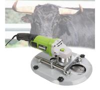 Descornador eléctrico for ganado vacuno y ovino, herramienta de descornado de 1700 W, ganado grande, máquina cortadora de cuerno de vaca for adultos tipo sierra, equipo agrícola(Green)