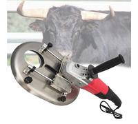 Descornador eléctrico for ganado vacuno y ovino, herramienta de descornado de 1700 W, ganado grande, máquina cortadora de cuerno de vaca for adultos tipo sierra, equipo agrícola(Red)