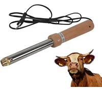 Descornador eléctrico para cabras y ganado, dispositivo de extracción de cuernos sin dolor y sin sangre para equipos de cría de terneros, corderos y ovejas