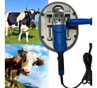 Descornador eléctrico para ganado, herramienta de extracción de cuernos de ganado de 1900 W, rompedor de cuernos sin sangre para ganado grande, toro, ovejas, máquina desbrozadora agrícola para ganado
