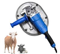 Descornador eléctrico para ganado vacuno y cabra, removedor de cuernos de 1900 W con motor de alta velocidad, herramienta profesional de descorno de ganado para uso veterinario humano y eficiente