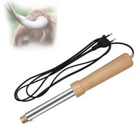 Descornador eléctrico para ganado vacuno y oveja. Herramienta de deshornada calentada sin dolor para ganado, deshornada veterinario de calentamiento rápido, apto para uso agrícola