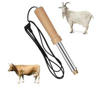 Descornador Eléctrico para Terneros, Máquina Cortadora de Cuernos Sin Sangre, Descornado Rápido y Fácil de Manejar, Dispositivo para Quitar Cuernos de Ganado Ovino, Calentamiento de Cabeza de Cobre