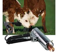 Descornador eléctrico para terneros y cabras, cabeza resistente a altas temperaturas, herramienta de granja para ganado y ovejas, apto para 15-70 días de edad