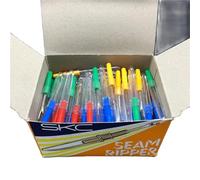 Descosedor de costura 100Pcs Plastic Handle Seam Ripper Stitch Sewing Tool 109R Thread Cutter