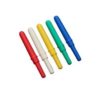 Descosedor de costura 5Pcs/Lot Solid Color Plastic Handle Craft Thread Cutter 8x0.8cm Seam Ripper Stitch Sewing Accessories Tools