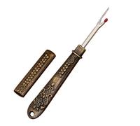 Descosedor de costura Sewing Seam Ripper Embroidery Cross Stitch Elderly Hand Special Tools for Home Use Needlework Picking Thread Remover(Bronze)