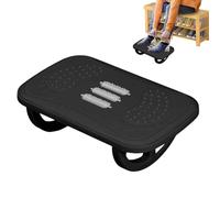 Descripción de soporte de pie - Fútbol, 37.5 cm de huella no -slip - soporte de piernas portátiles compacta hecho de PP con función de masaje ideal para la escuela de hoteles de apartamentos de oficin