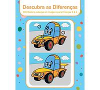 Descubra as Diferenças - 100 Quebra-cabeças em Imagens para Crianças 3 & 4