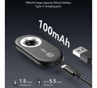 Descubre detalles ocultos con esta lente macro para teléfono celular con práctica iluminación integrada (200x)