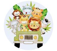 Descubre el Sabor de la Selva con Obleas Comestibles Jungla Safari