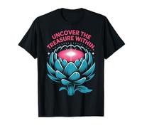 Descubre el Tesoro Dentro del diseño de Loto - Radiant Bloom Camiseta